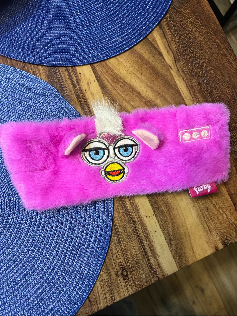 Furby Pink Plush Headband with built in speakers